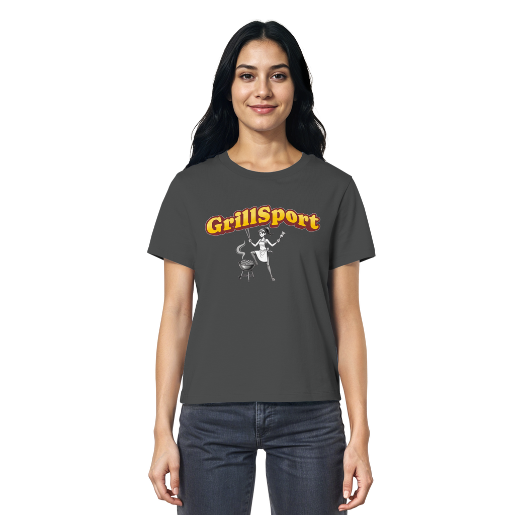 T-Shirt - Grillsport - female - Ladies Organic Shirt