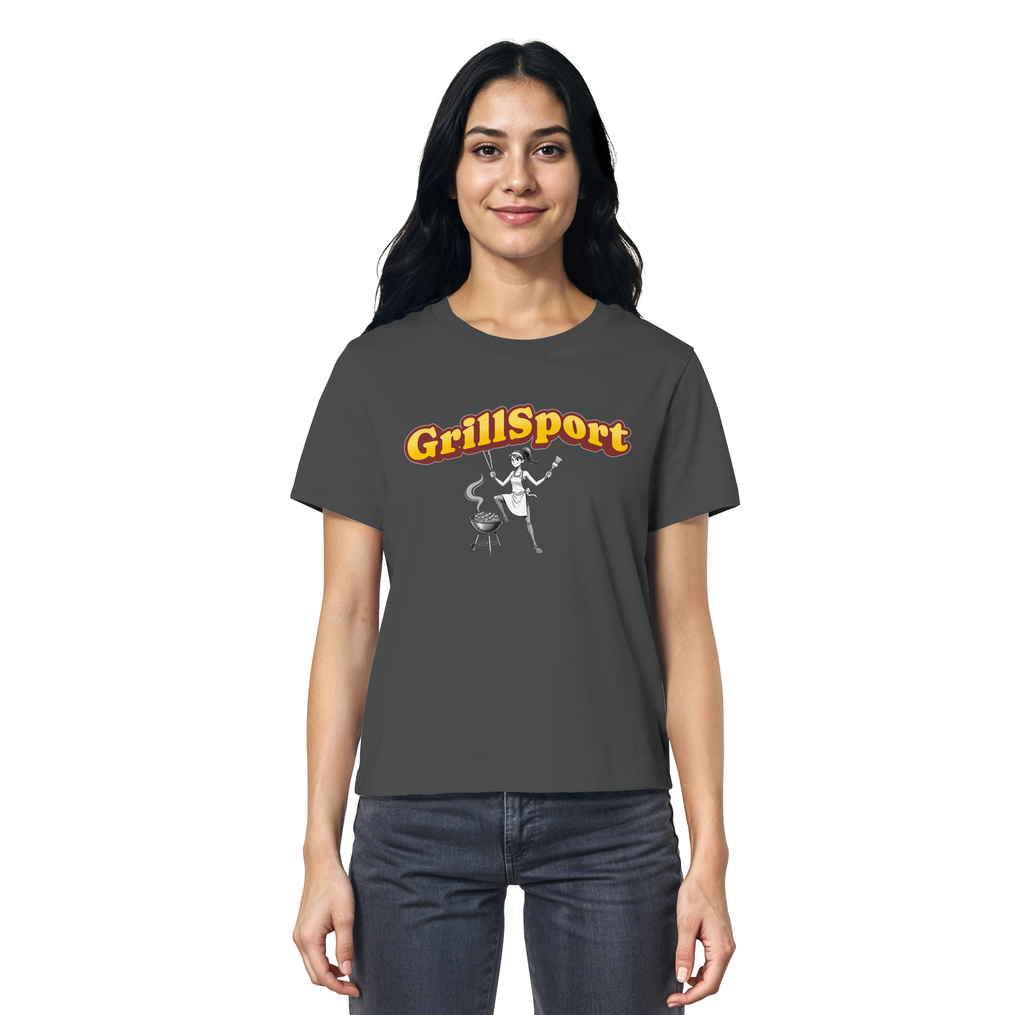 T-Shirt - Grillsport - female - Ladies Organic Shirt