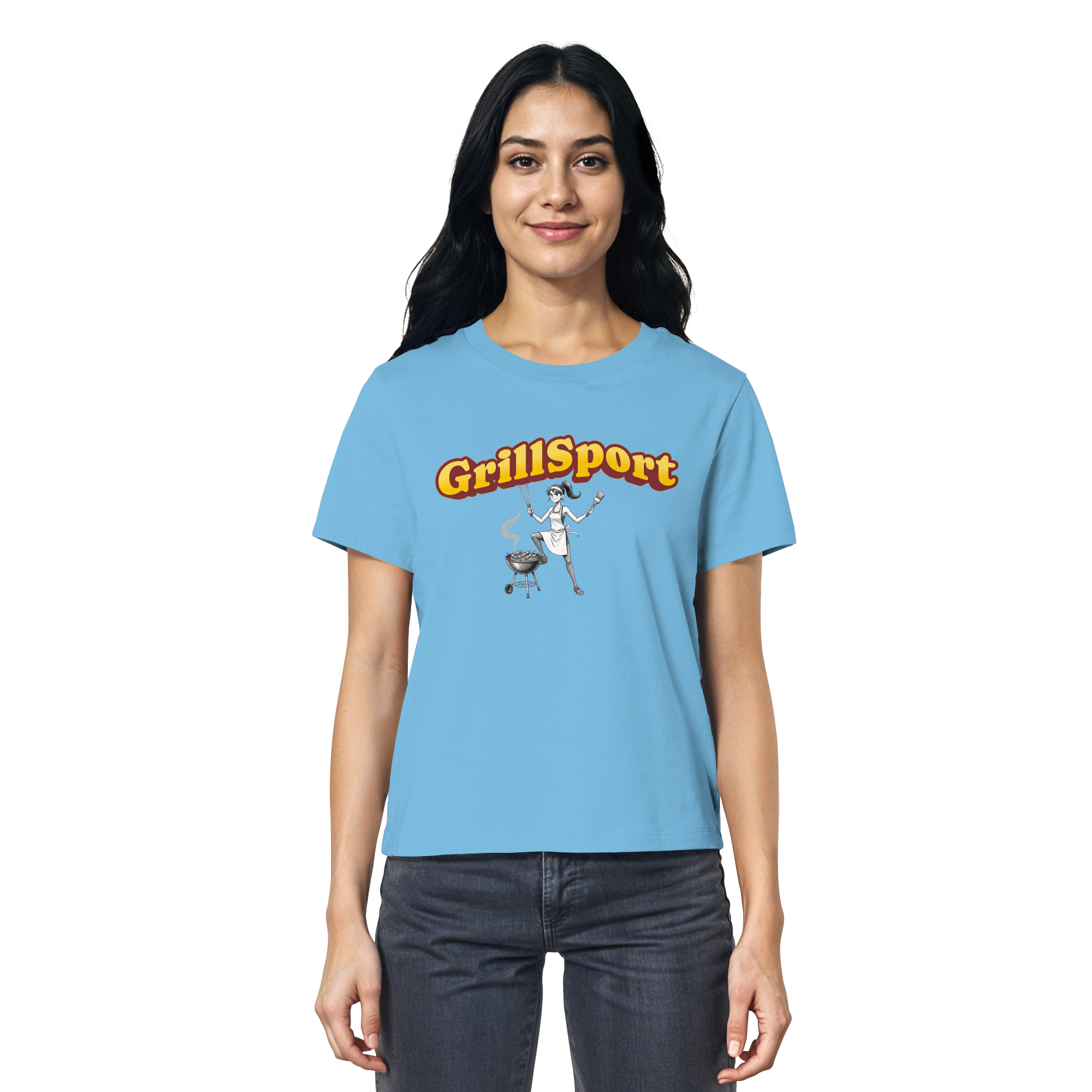 T-Shirt - Grillsport - female - Ladies Organic Shirt