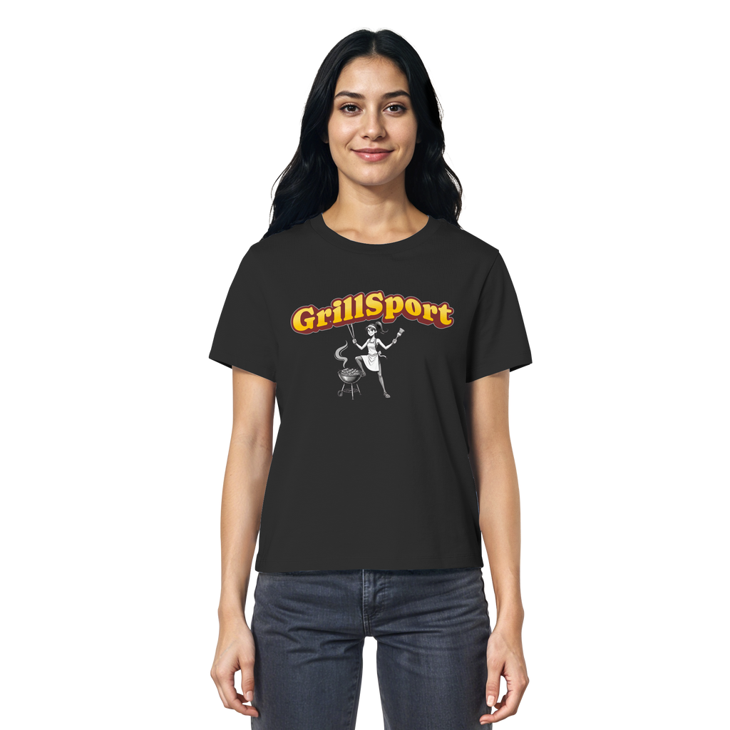 T-Shirt - Grillsport - female - Ladies Organic Shirt