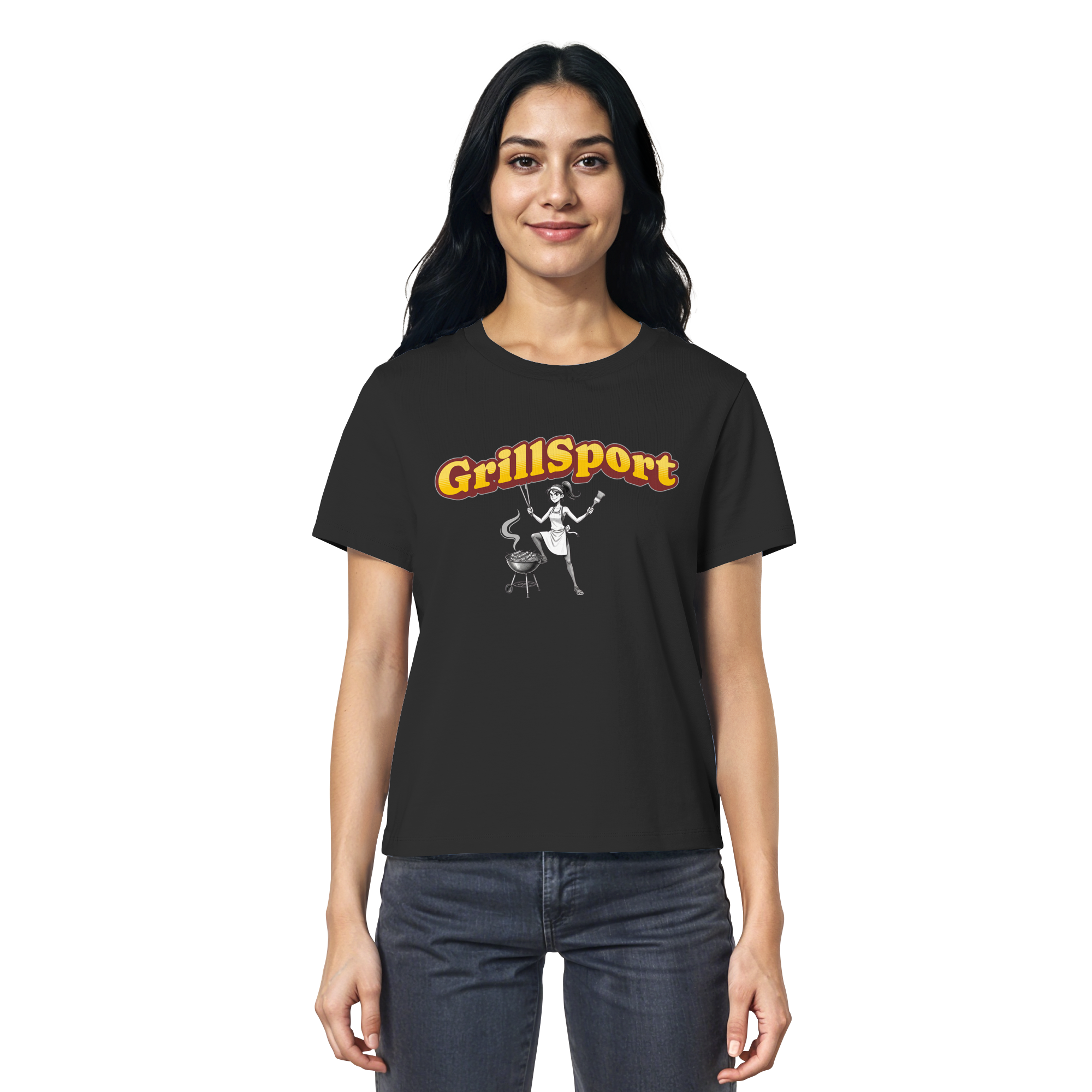T-Shirt - Grillsport - female - Ladies Organic Shirt