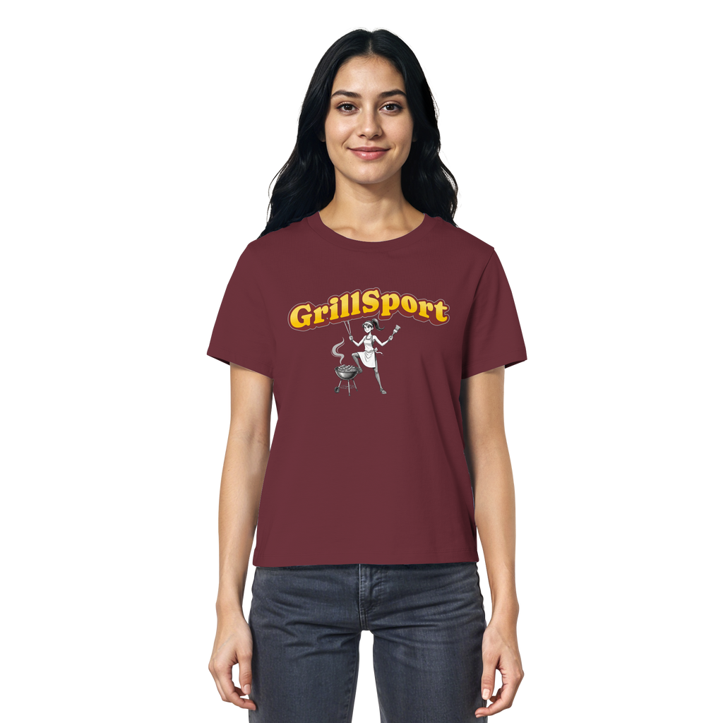 T-Shirt - Grillsport - female - Ladies Organic Shirt