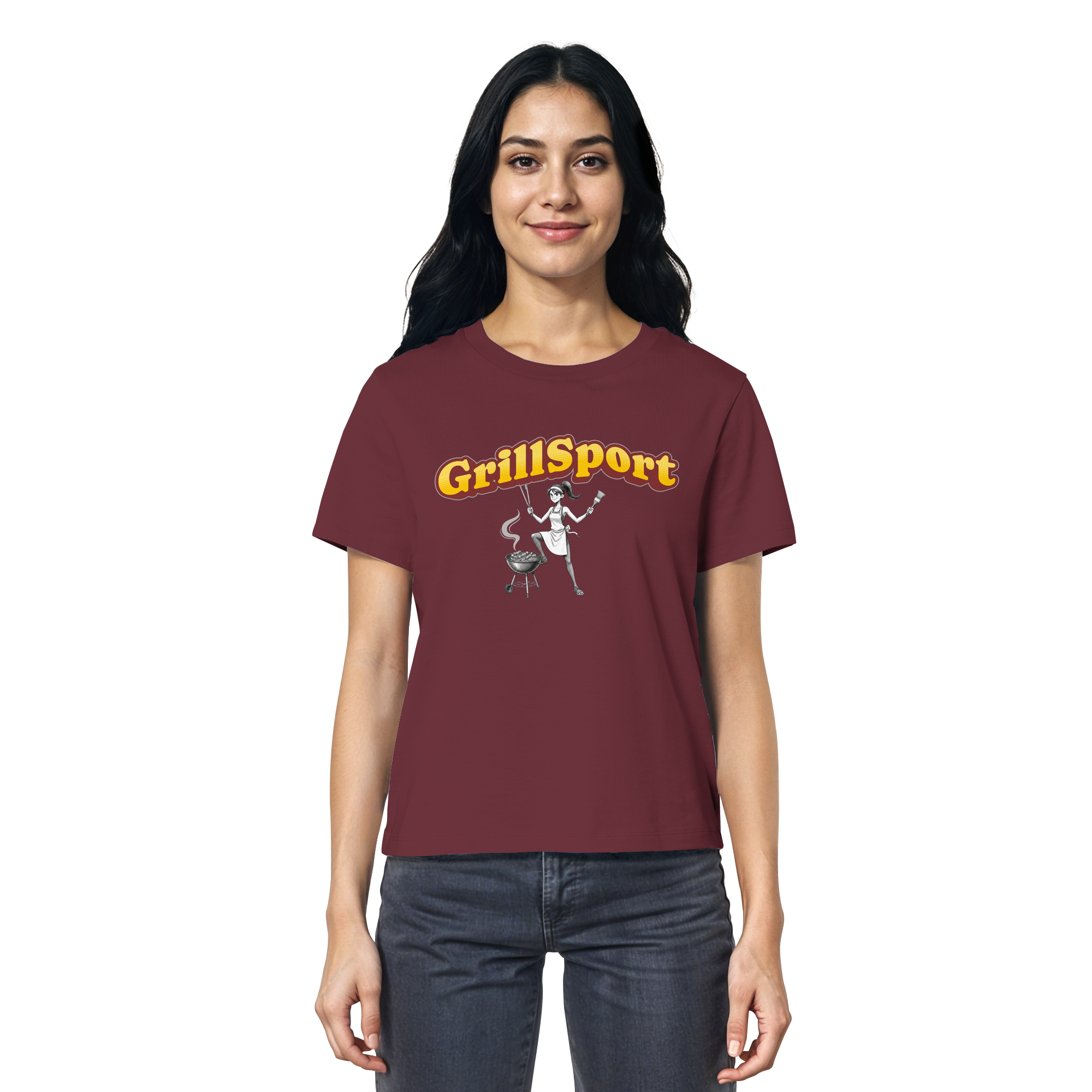 T-Shirt - Grillsport - female - Ladies Organic Shirt