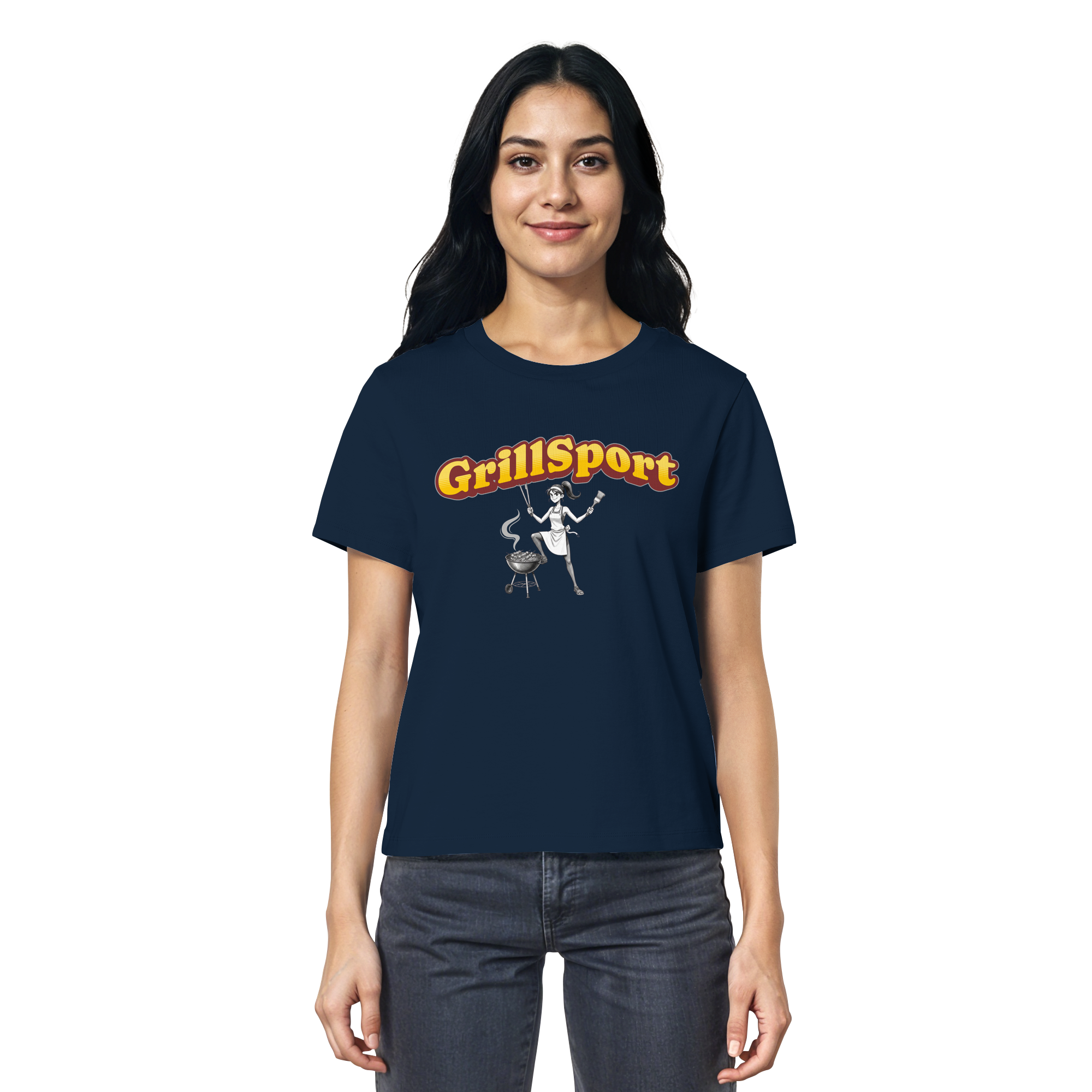 T-Shirt - Grillsport - female - Ladies Organic Shirt