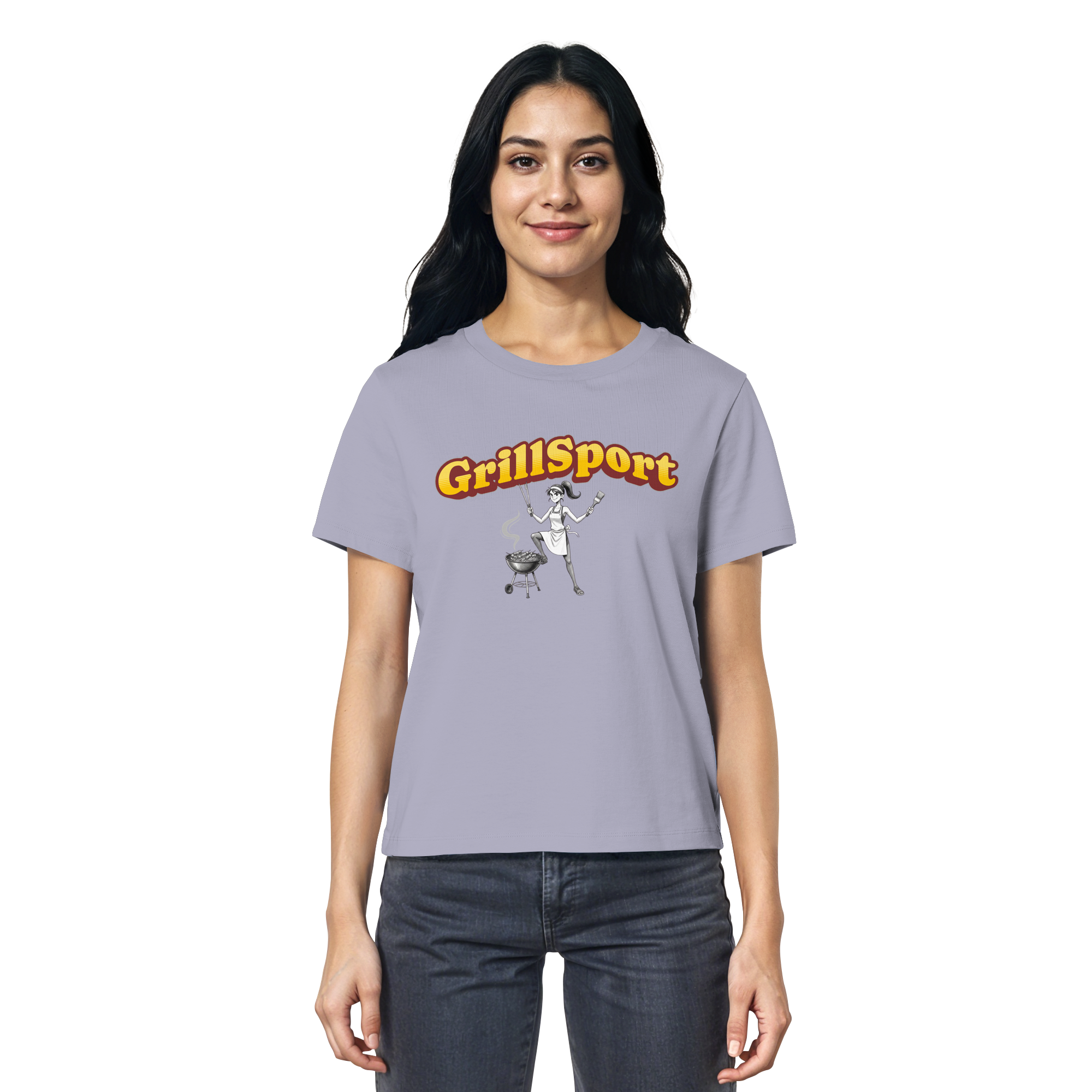T-Shirt - Grillsport - female - Ladies Organic Shirt