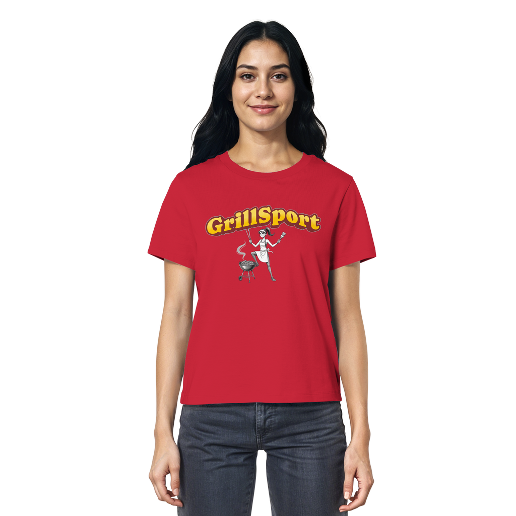 T-Shirt - Grillsport - female - Ladies Organic Shirt