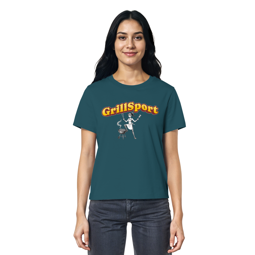 T-Shirt - Grillsport - female - Ladies Organic Shirt