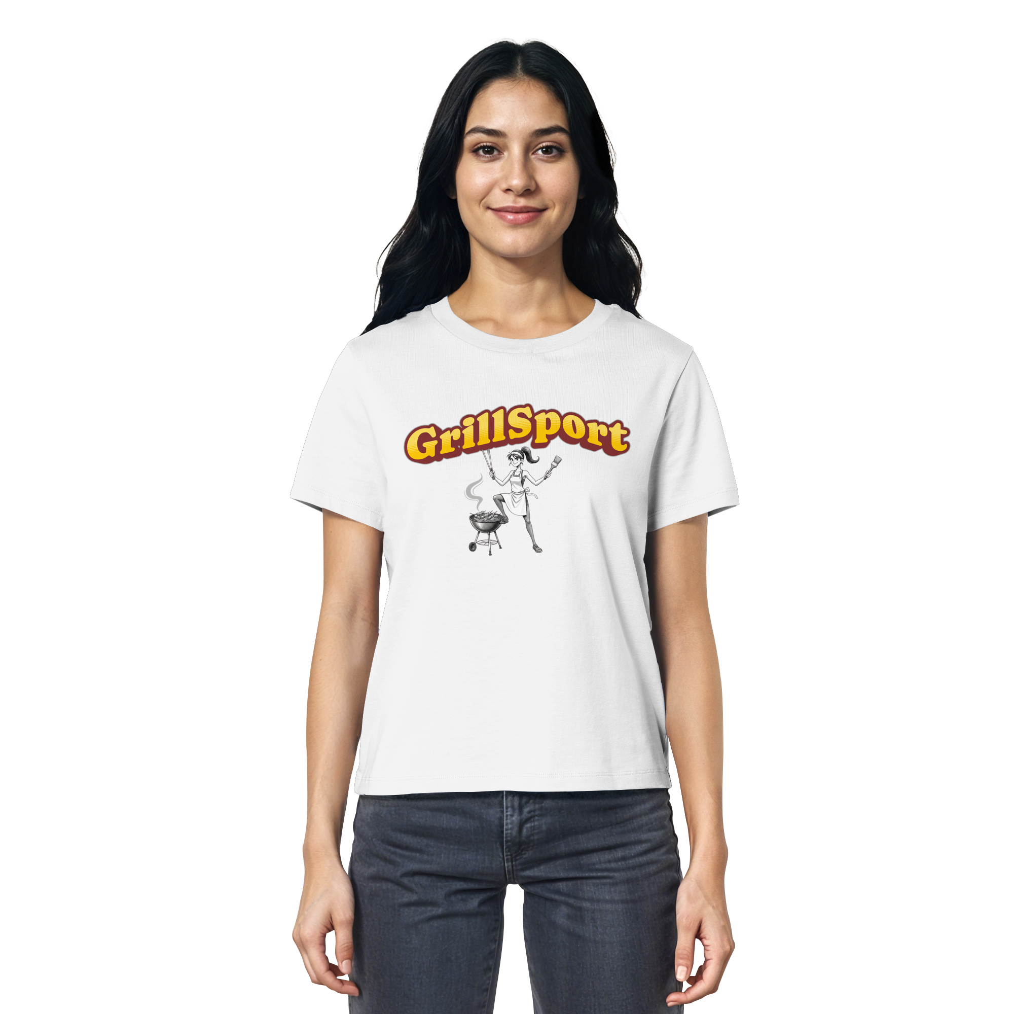 T-Shirt - Grillsport - female - Ladies Organic Shirt