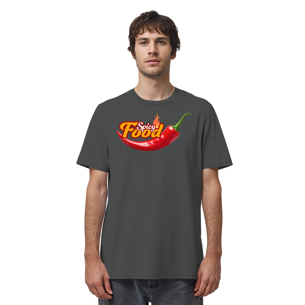 T-Shirt - Spicy Food - Organic Shirt