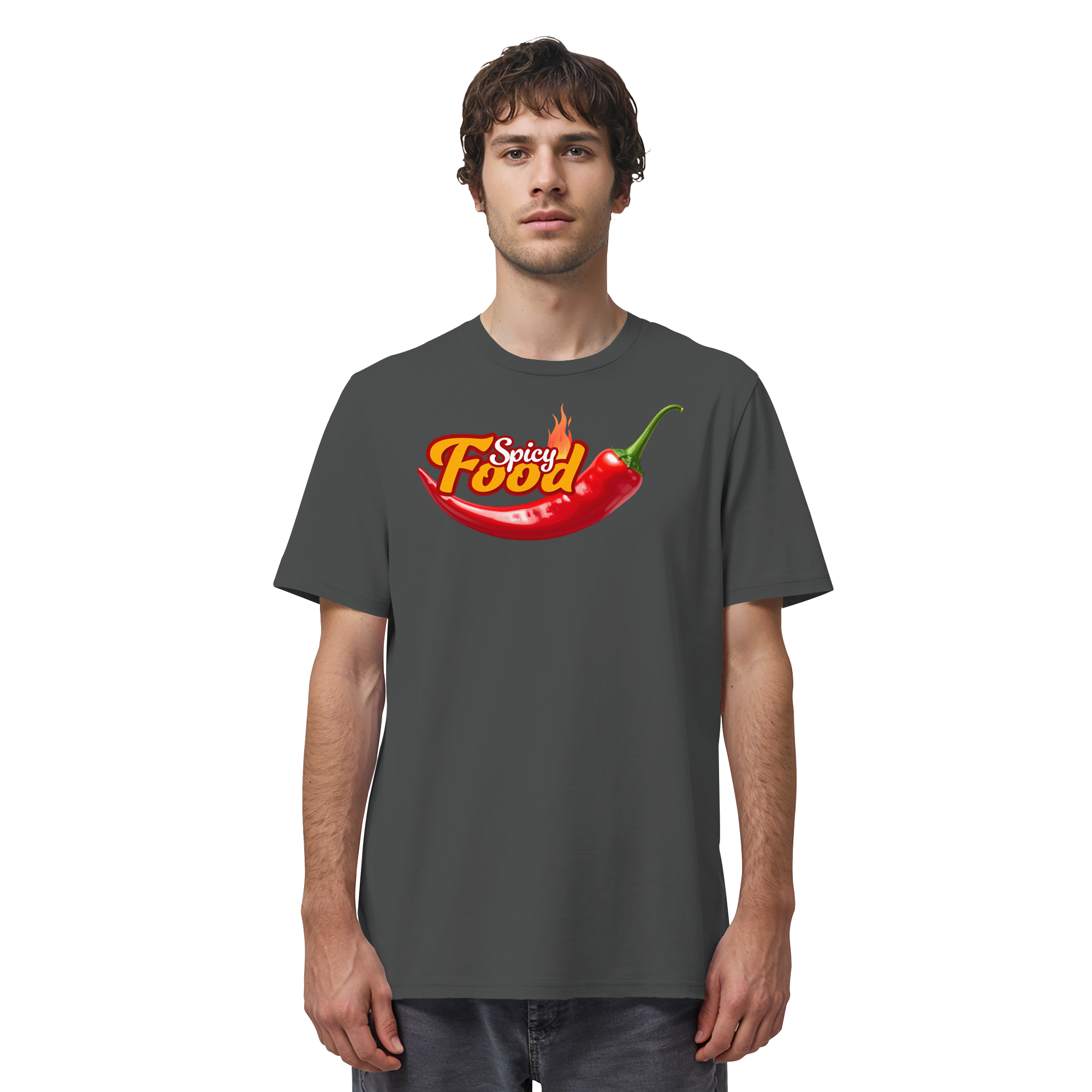 T-Shirt - Spicy Food - Organic Shirt