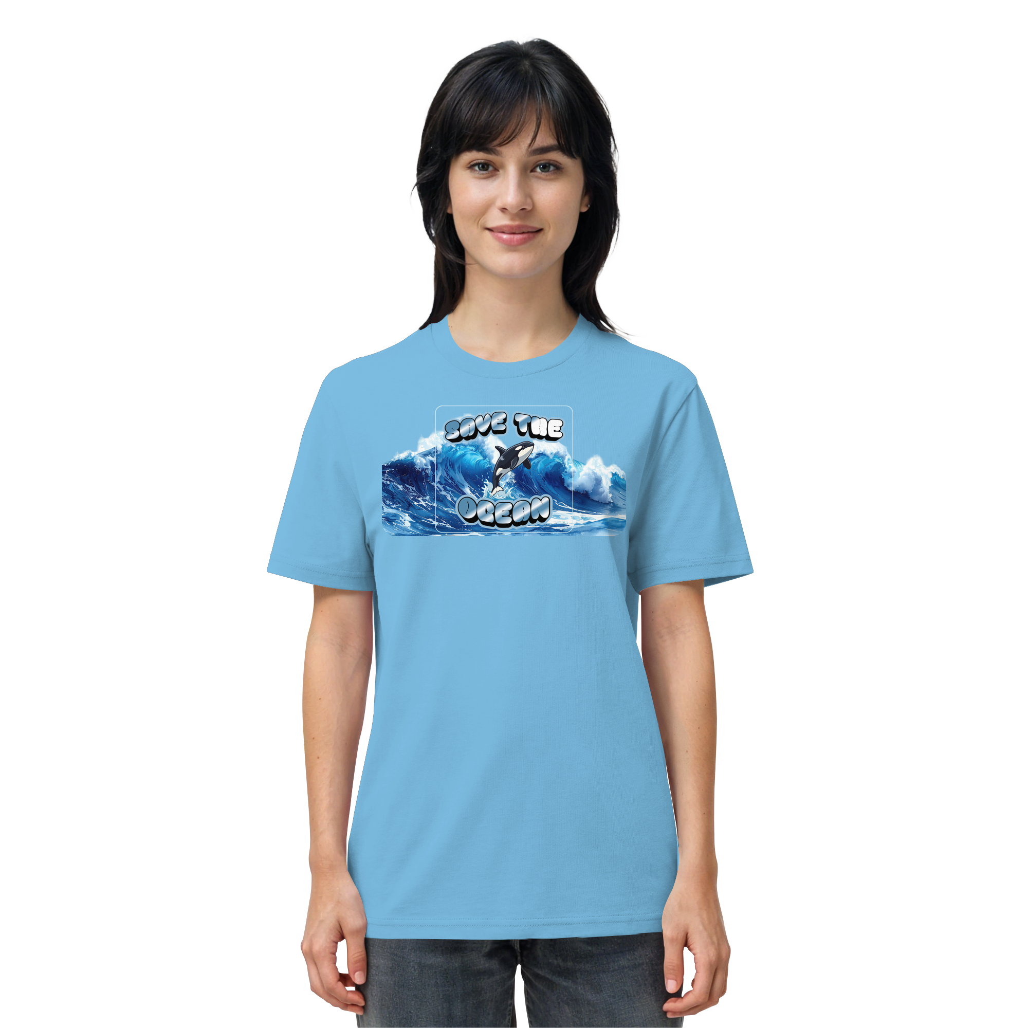 T-Shirt - Save the Ocean - Organic Shirt
