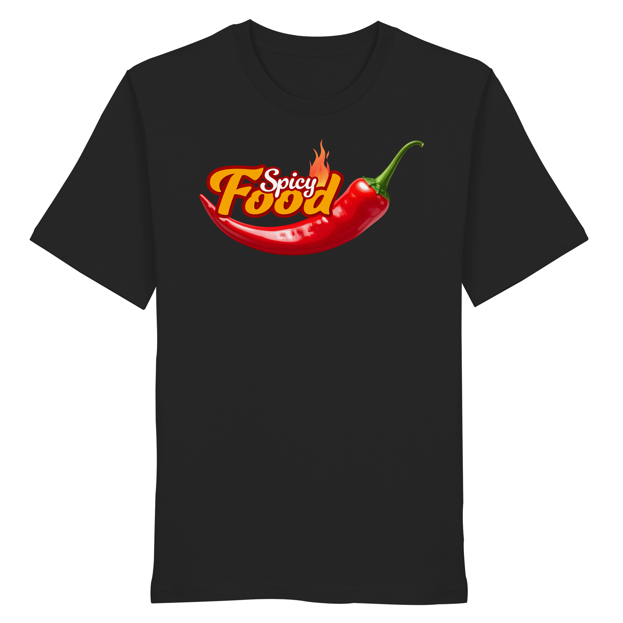 T-Shirt - Spicy Food - Organic Shirt