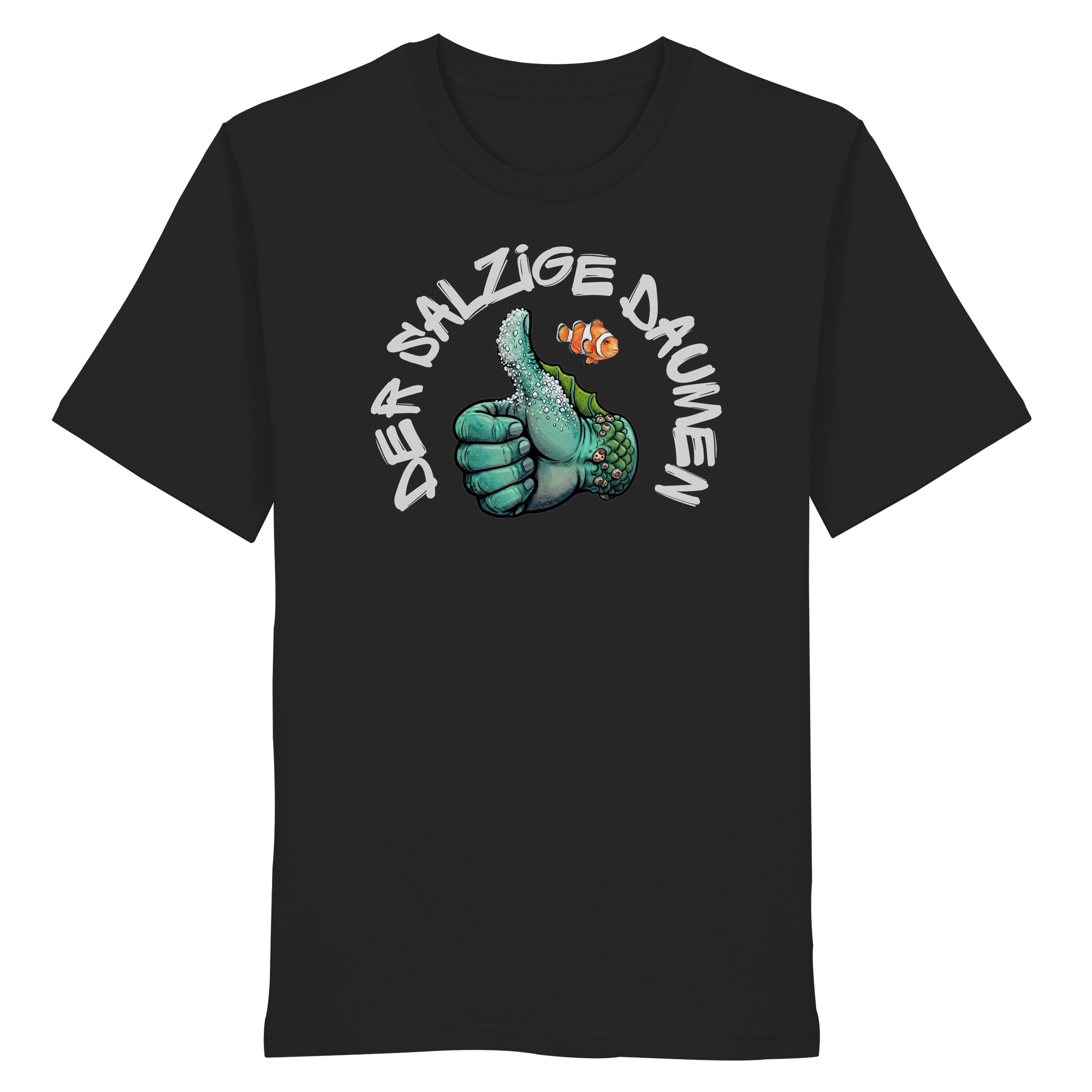 T-Shirt - salziger Daumen - Organic Shirt