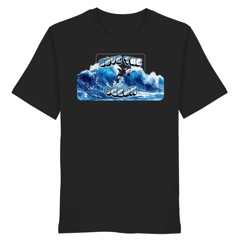 T-Shirt - Save the Ocean - Organic Shirt
