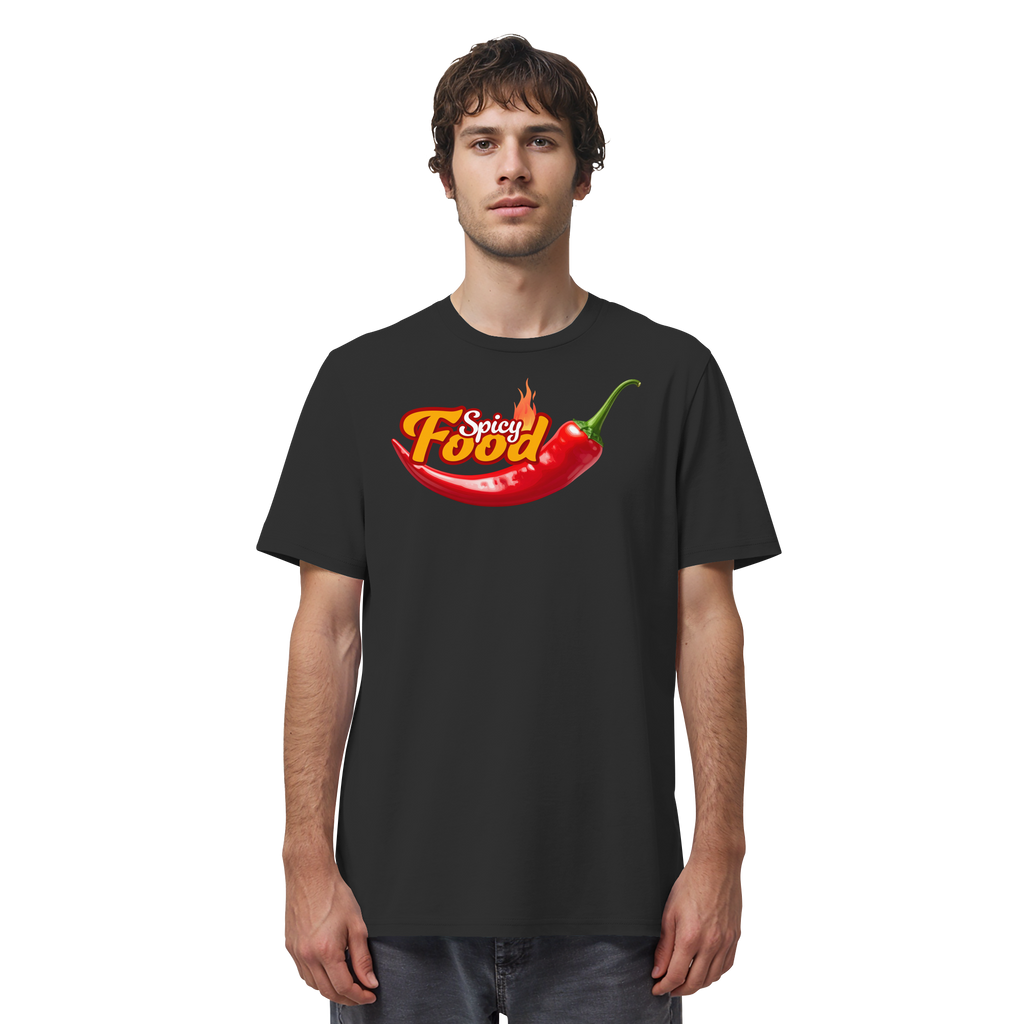 T-Shirt - Spicy Food - Organic Shirt