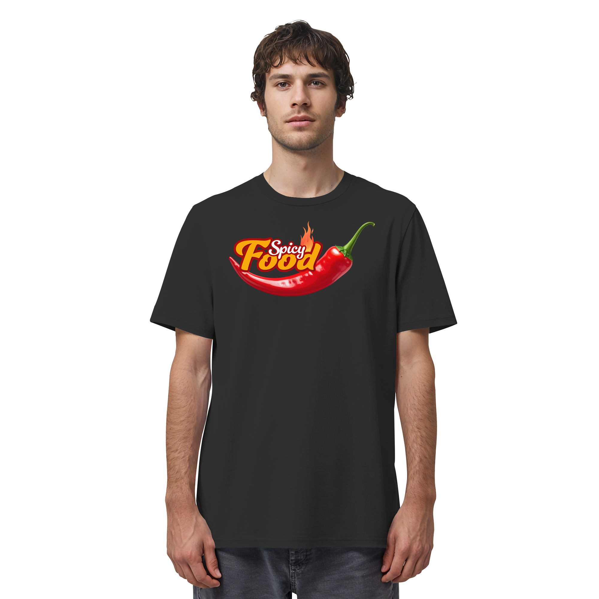 T-Shirt - Spicy Food - Organic Shirt