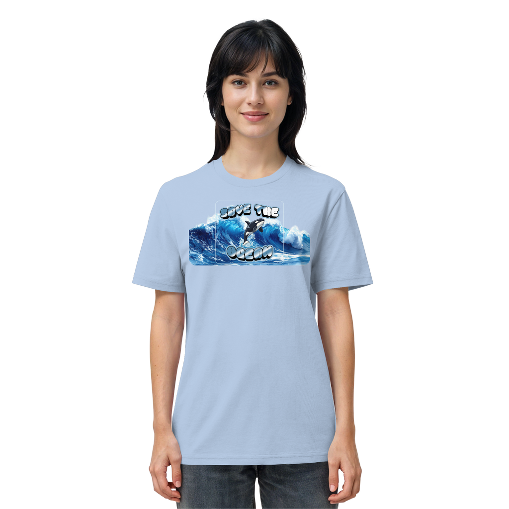 T-Shirt - Save the Ocean - Organic Shirt