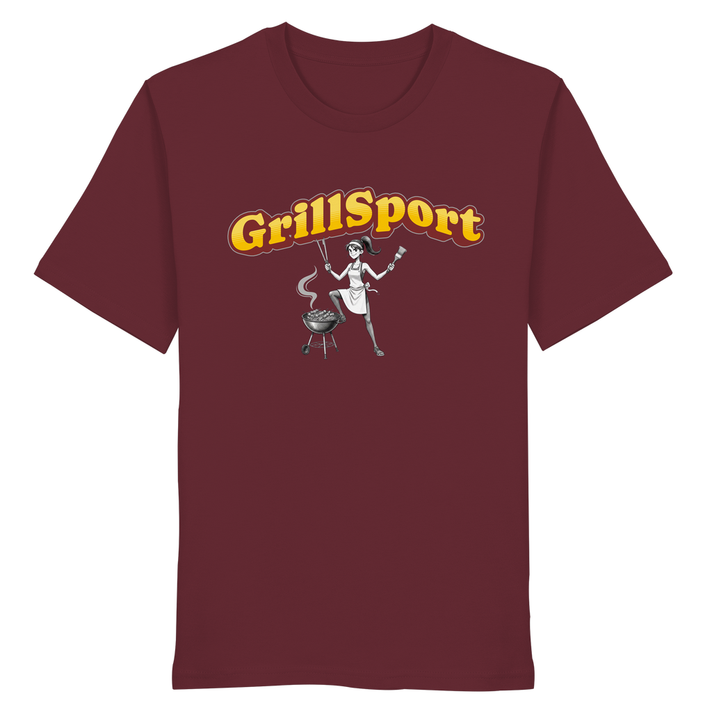 T-Shirt - Grillsport - female - Organic Shirt