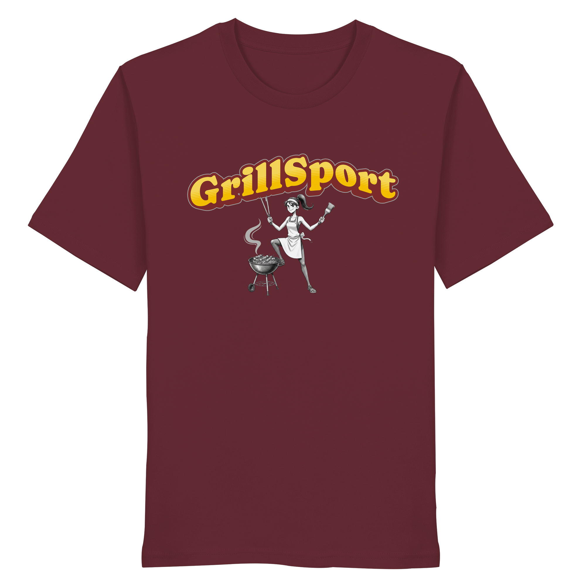 T-Shirt - Grillsport - female - Organic Shirt