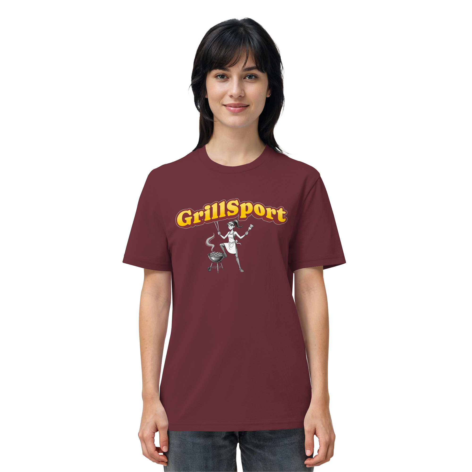 T-Shirt - Grillsport - female - Organic Shirt