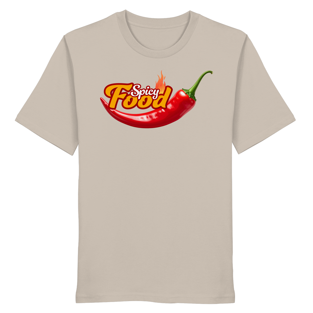 T-Shirt - Spicy Food - Organic Shirt