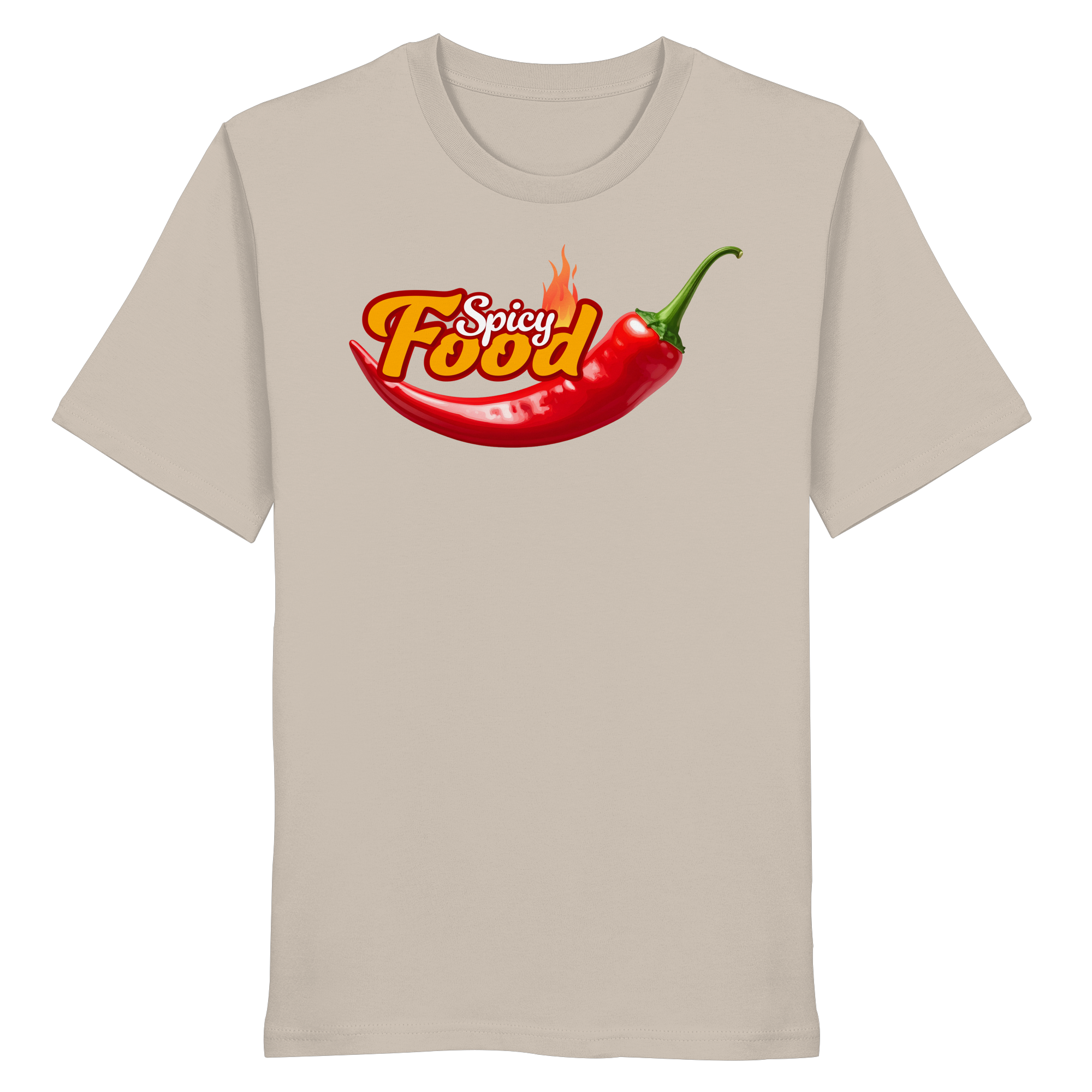 T-Shirt - Spicy Food - Organic Shirt