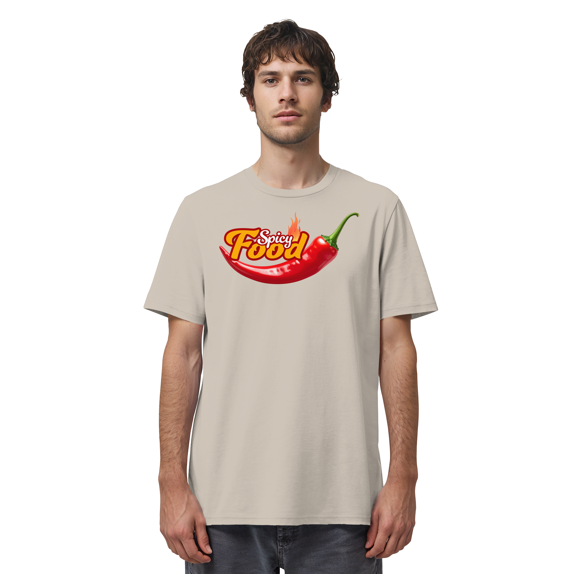 T-Shirt - Spicy Food - Organic Shirt