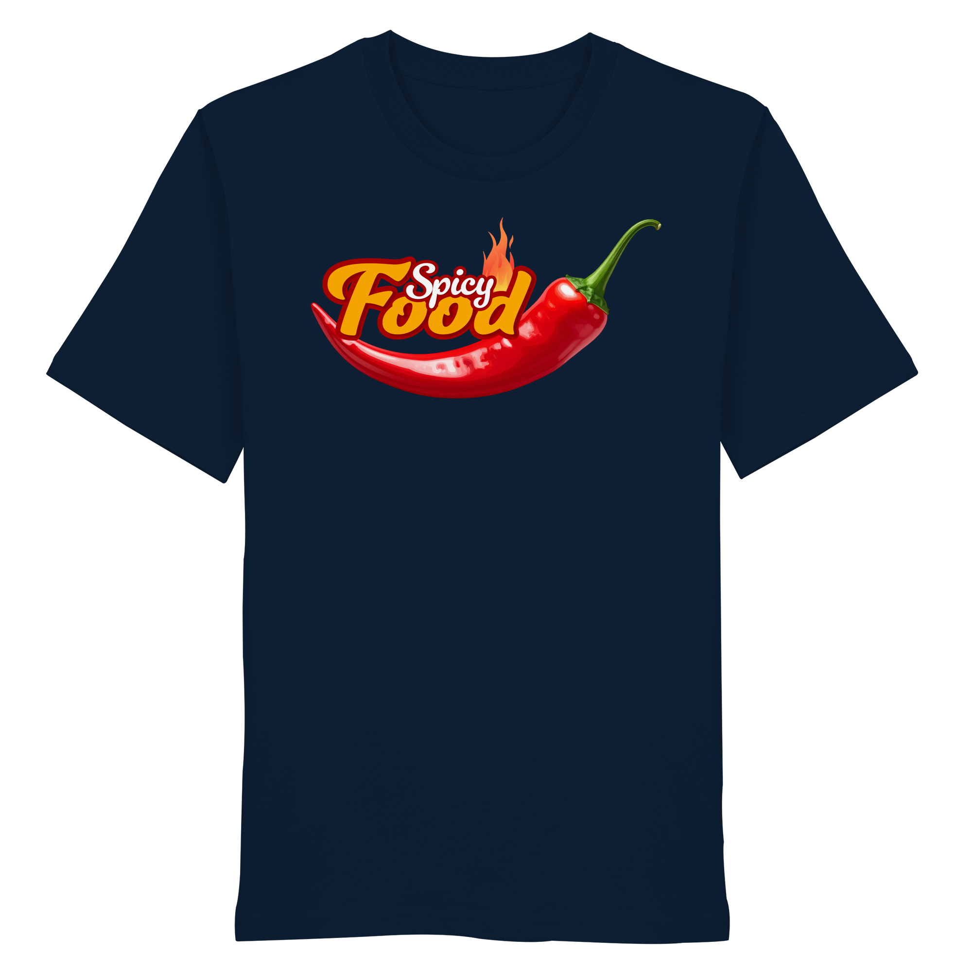 T-Shirt - Spicy Food - Organic Shirt