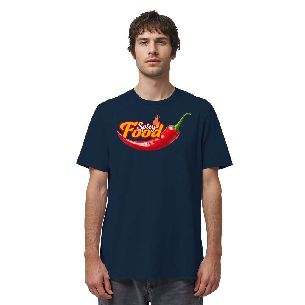 T-Shirt - Spicy Food - Organic Shirt