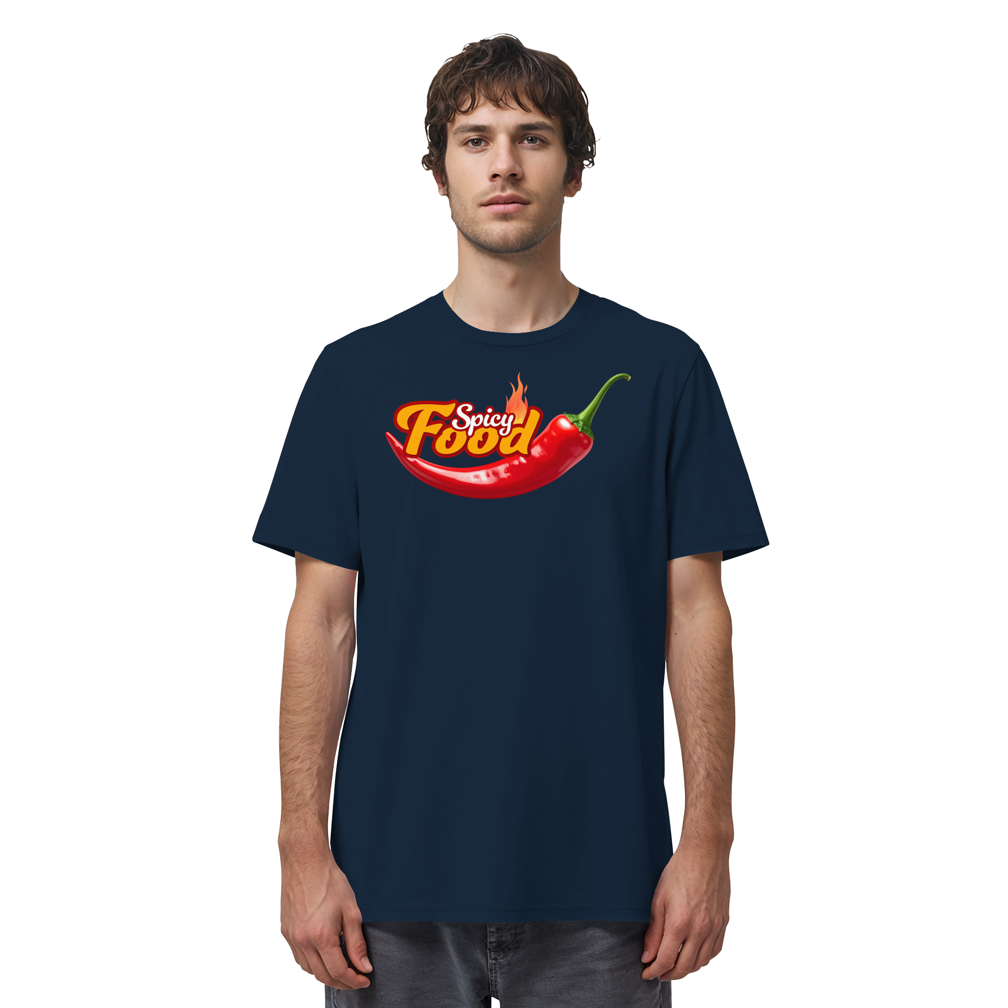 T-Shirt - Spicy Food - Organic Shirt