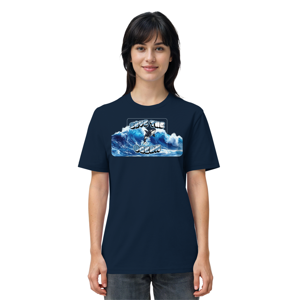 T-Shirt - Save the Ocean - Organic Shirt