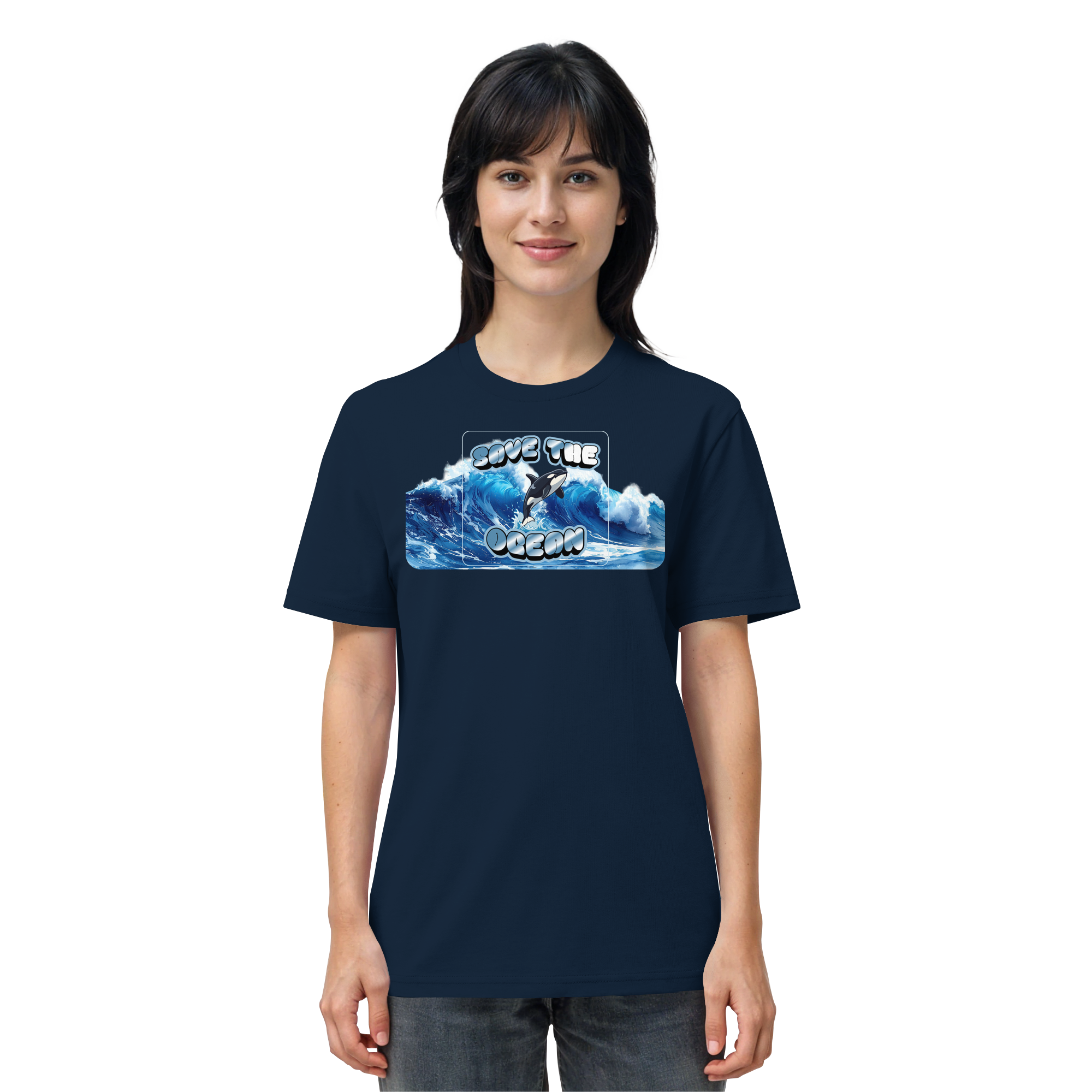 T-Shirt - Save the Ocean - Organic Shirt