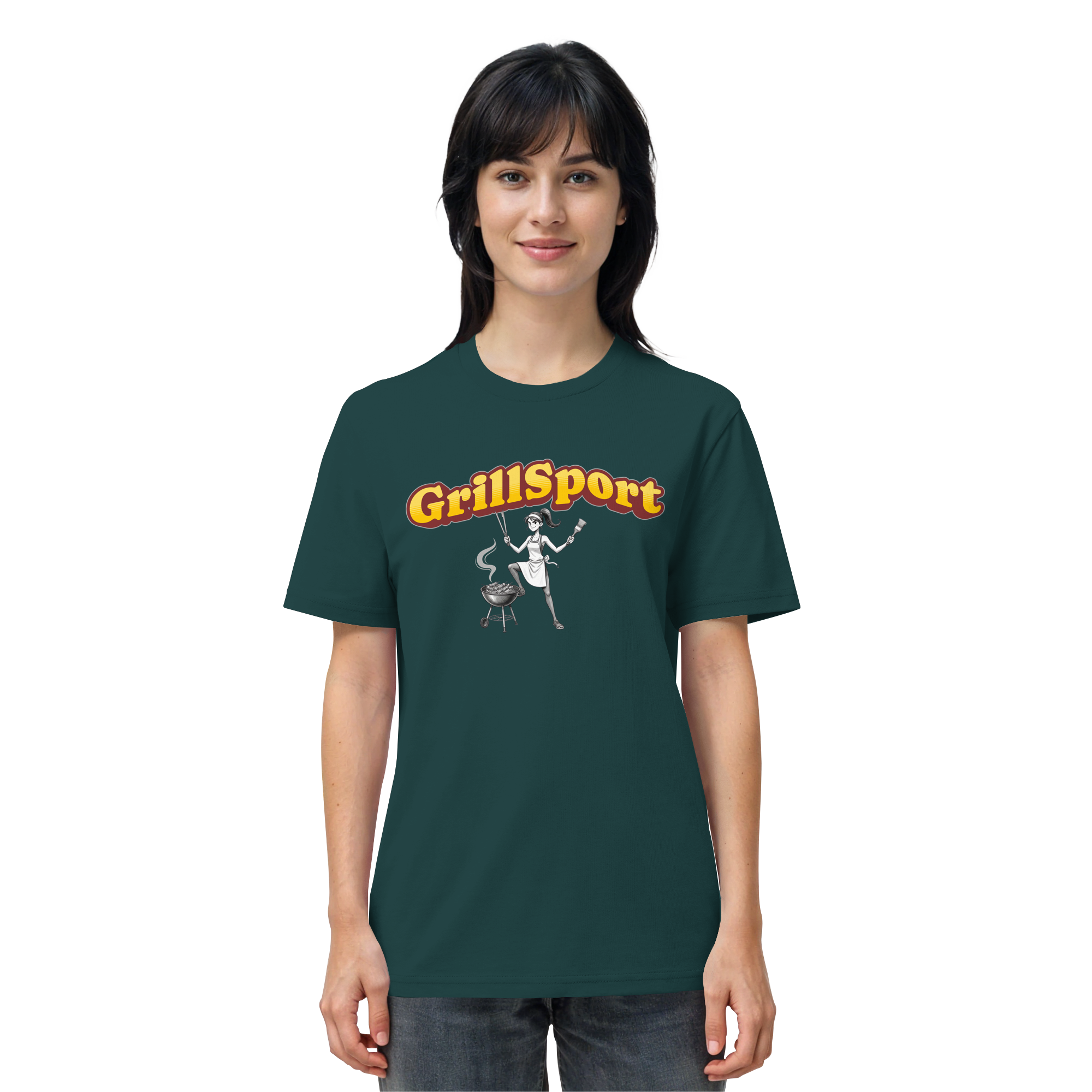 T-Shirt - Grillsport - female - Organic Shirt