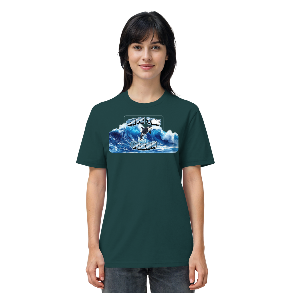 T-Shirt - Save the Ocean - Organic Shirt