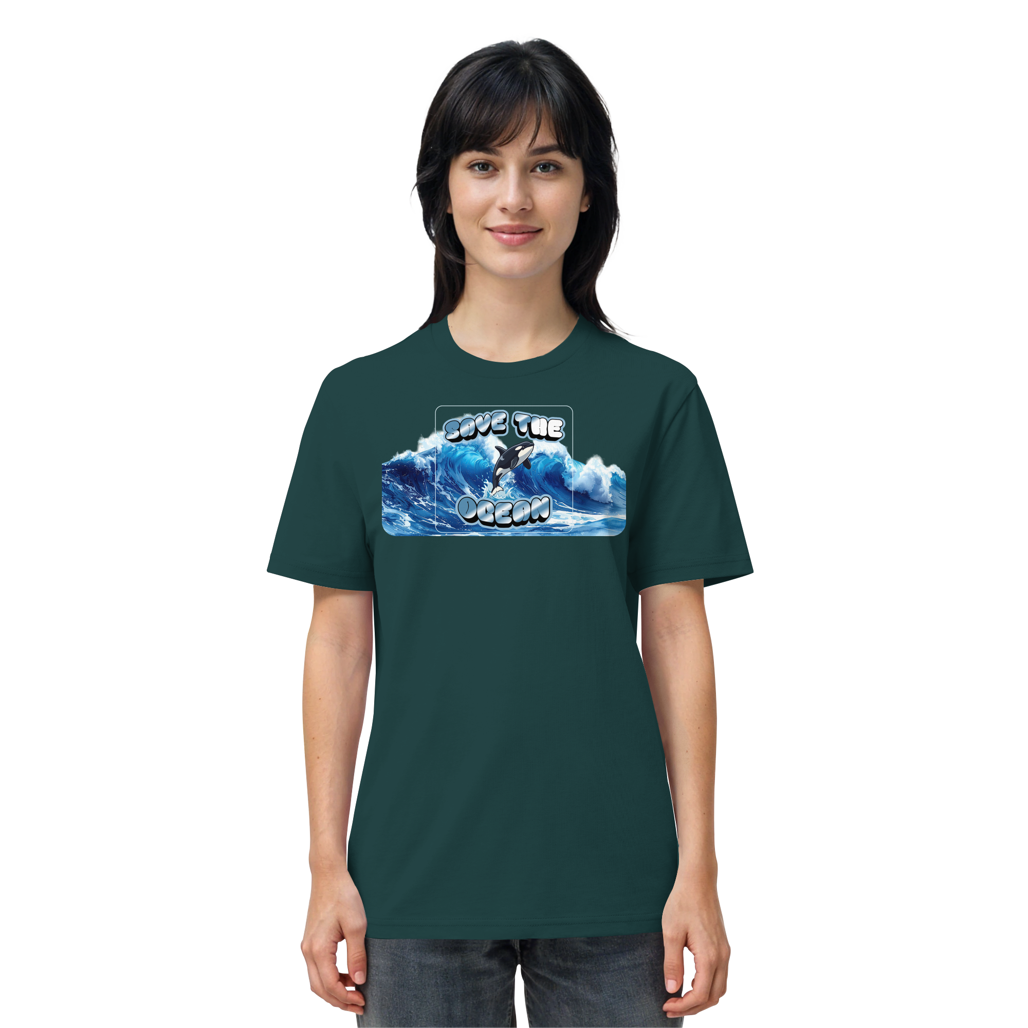 T-Shirt - Save the Ocean - Organic Shirt