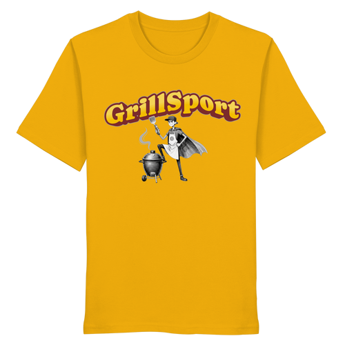 T-Shirt - Grillsport - male - Organic Shirt