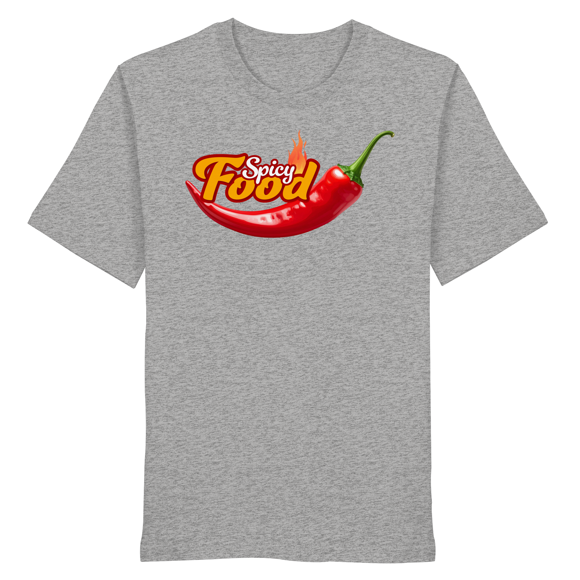 T-Shirt - Spicy Food - Organic Shirt