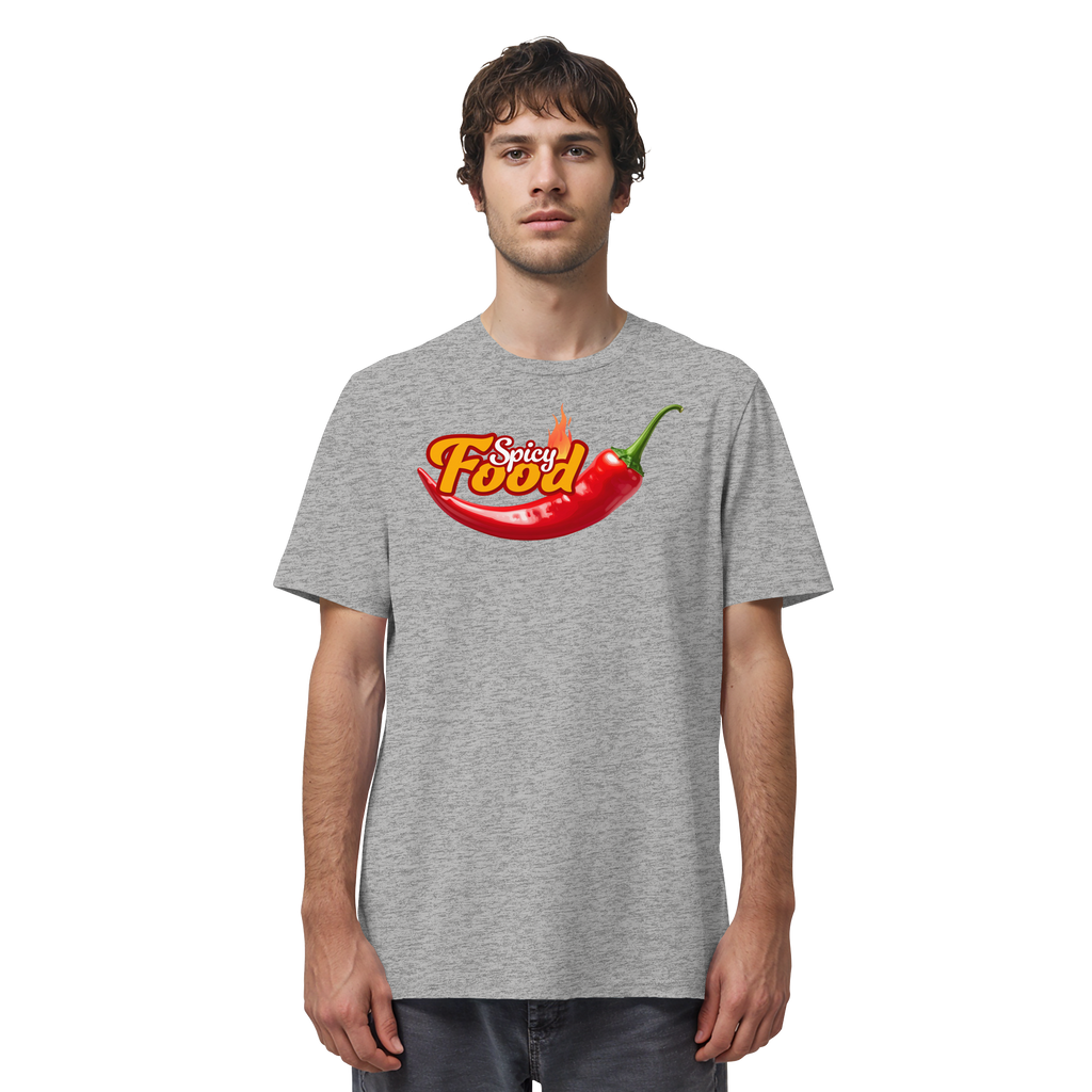 T-Shirt - Spicy Food - Organic Shirt