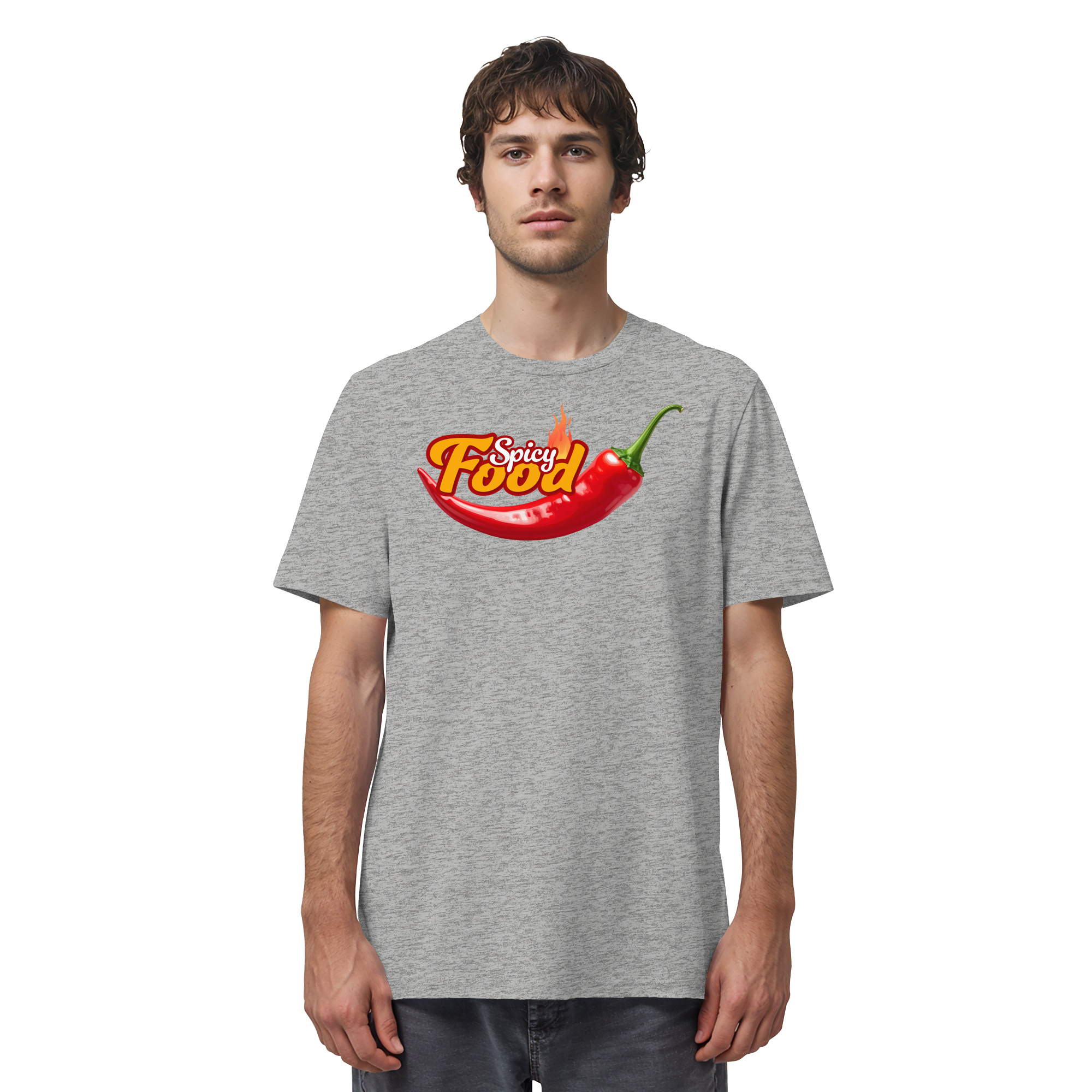 T-Shirt - Spicy Food - Organic Shirt