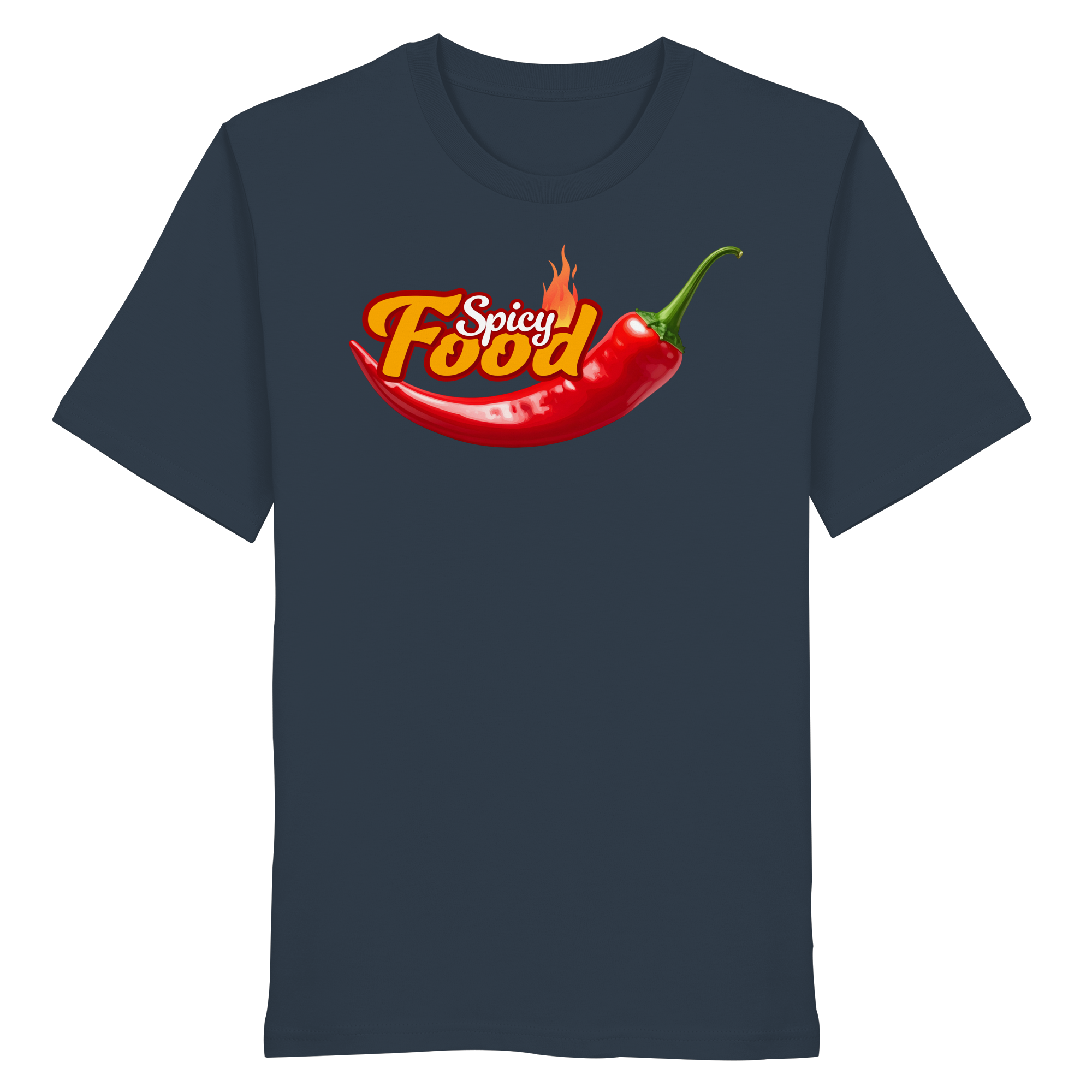 T-Shirt - Spicy Food - Organic Shirt