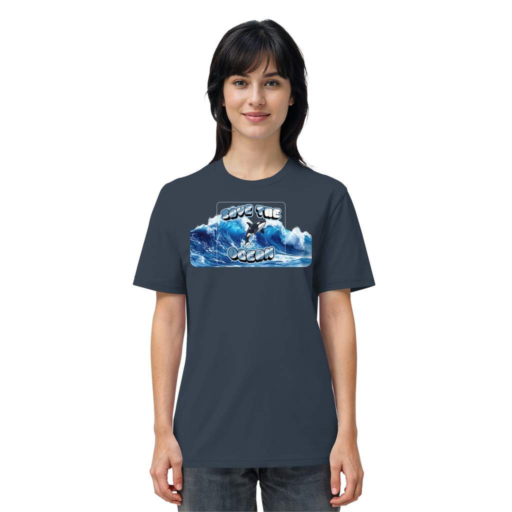 T-Shirt - Save the Ocean - Organic Shirt