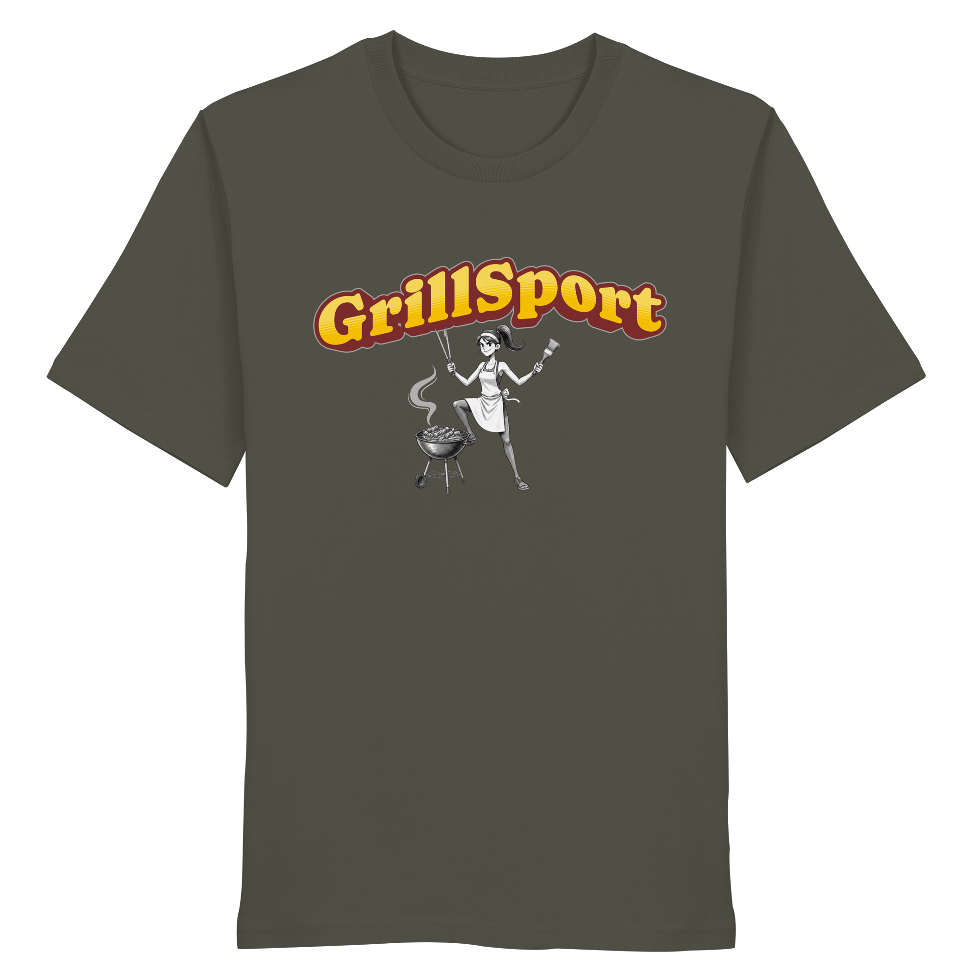 T-Shirt - Grillsport - female - Organic Shirt