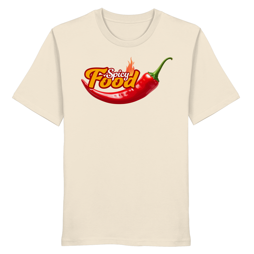 T-Shirt - Spicy Food - Organic Shirt