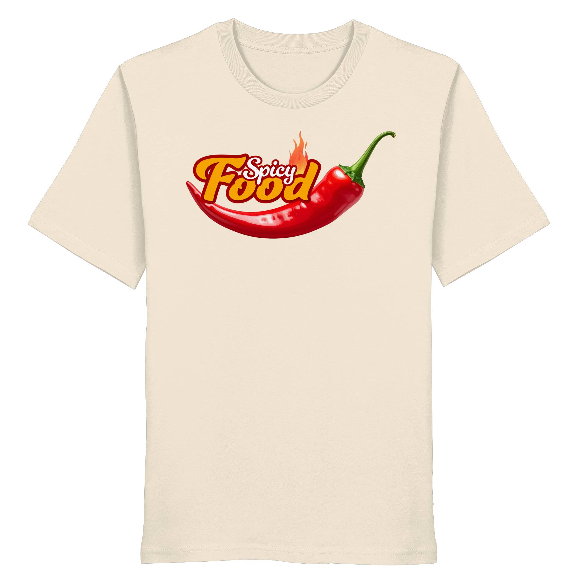 T-Shirt - Spicy Food - Organic Shirt