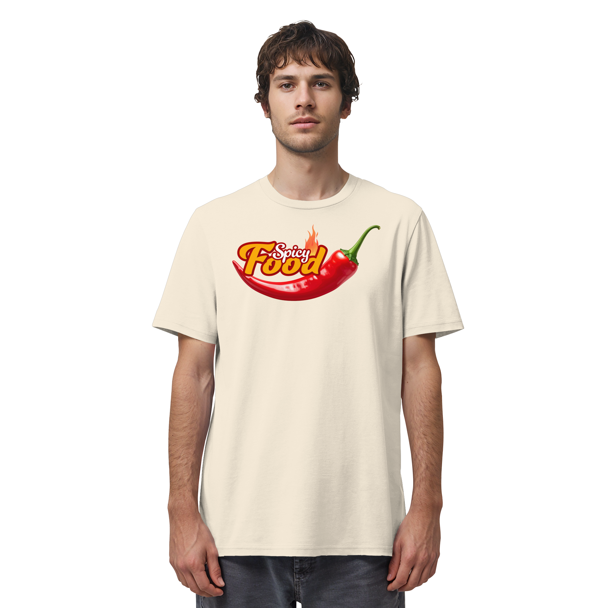 T-Shirt - Spicy Food - Organic Shirt