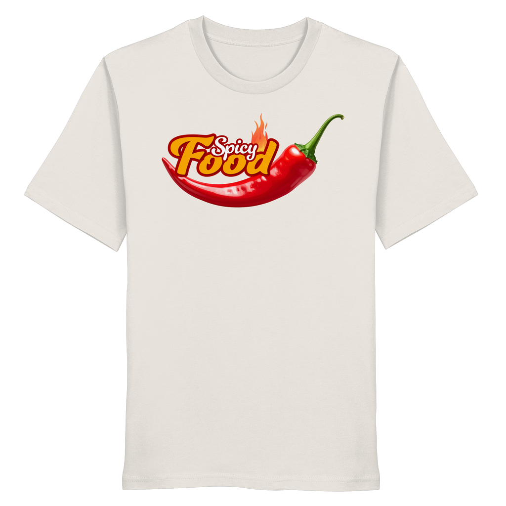 T-Shirt - Spicy Food - Organic Shirt