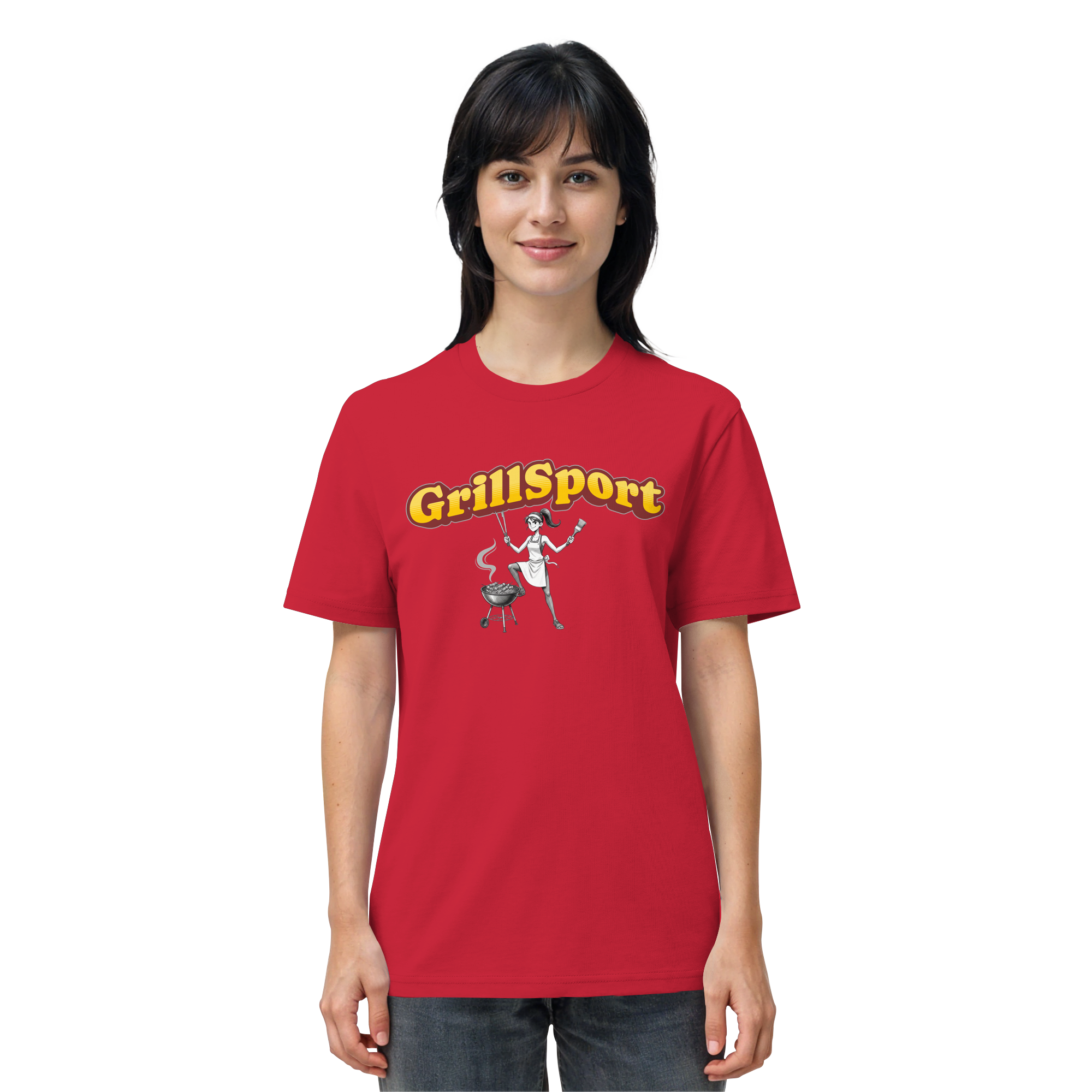 T-Shirt - Grillsport - female - Organic Shirt