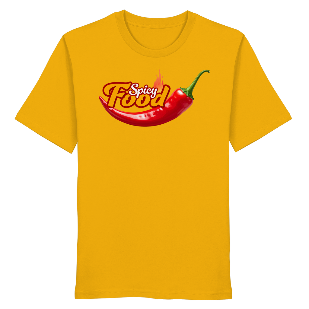 T-Shirt - Spicy Food - Organic Shirt