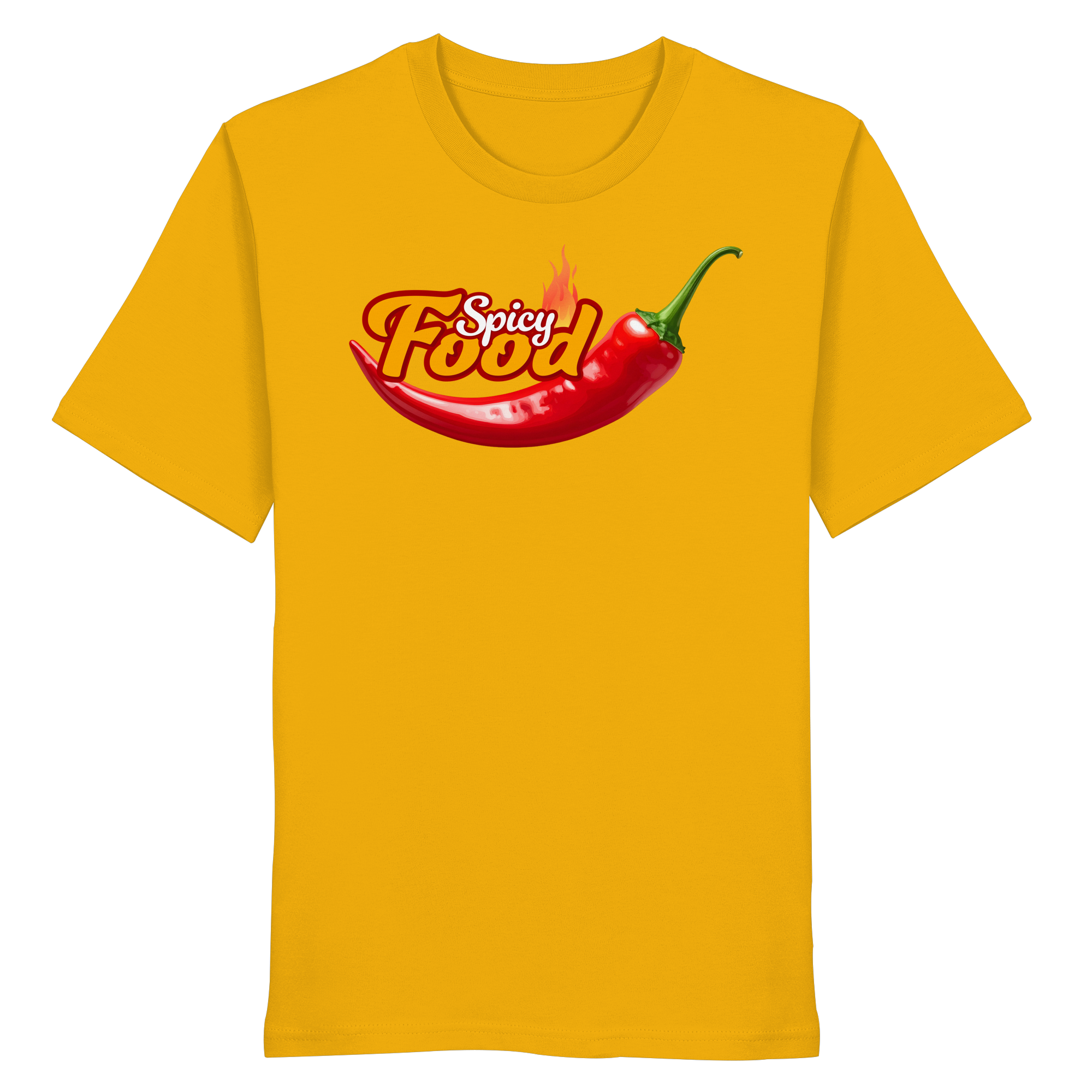 T-Shirt - Spicy Food - Organic Shirt