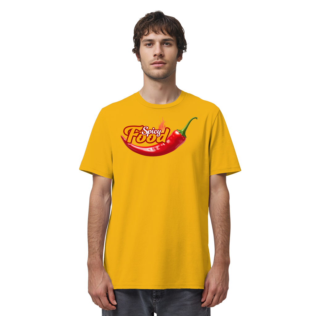 T-Shirt - Spicy Food - Organic Shirt